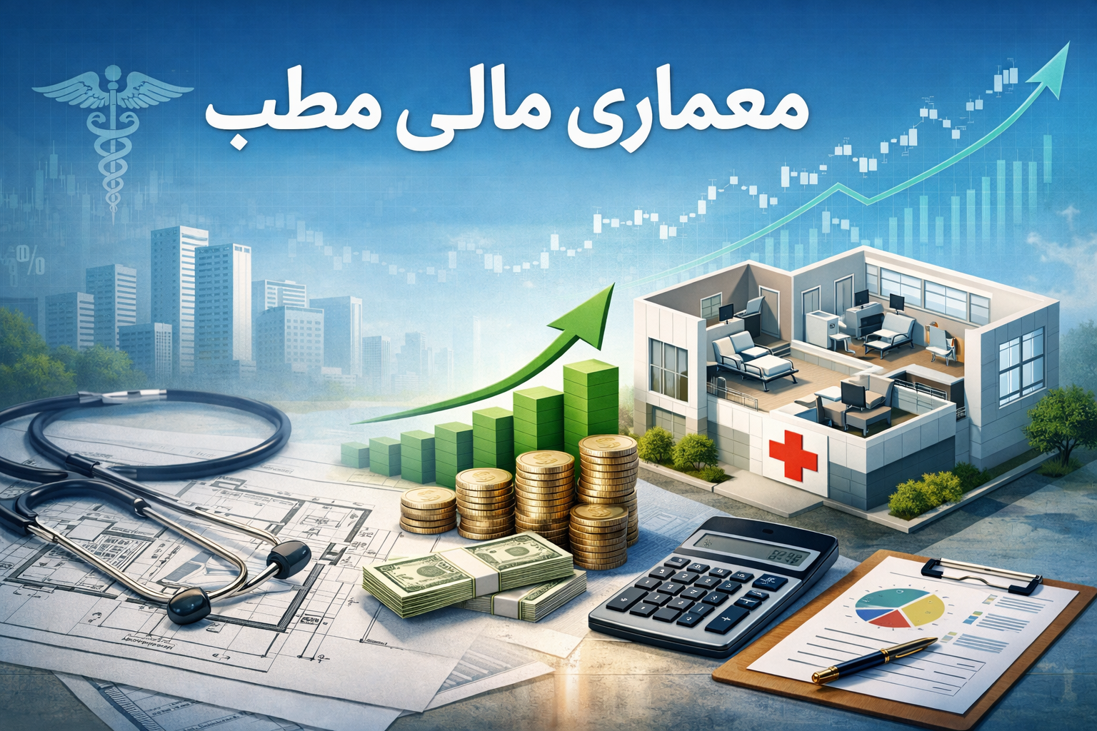 تبدیل جریان نقدی روزانه مطب و کلینیک درمانی به سرمایه گذاری